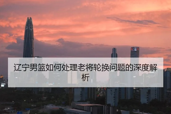 辽宁男篮如何处理老将轮换问题的深度解析